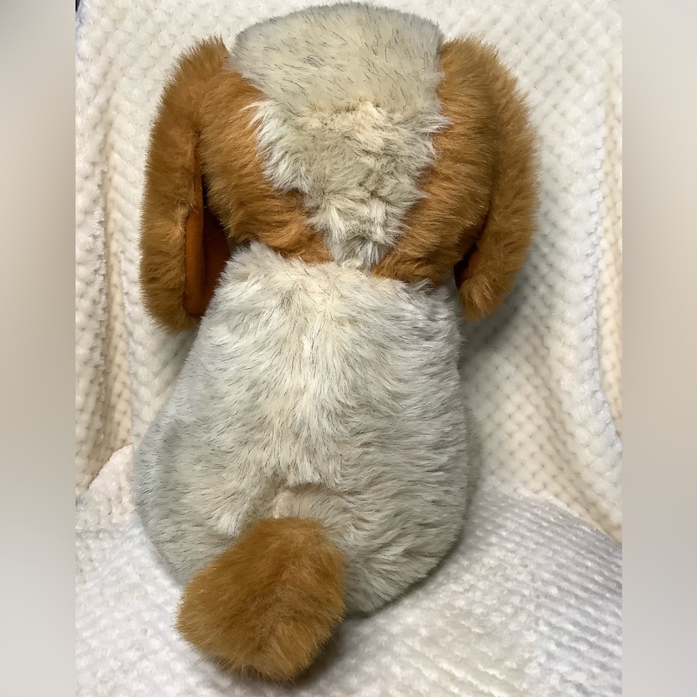 Vintage Unbranded Plush Sitting Puppy Dog Stuffed Animal Toy - Picture 5 of 14